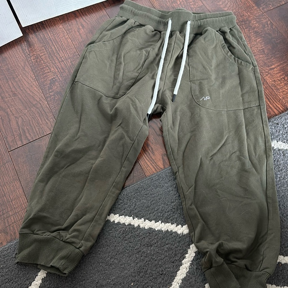 Women Capri Joggers Size M